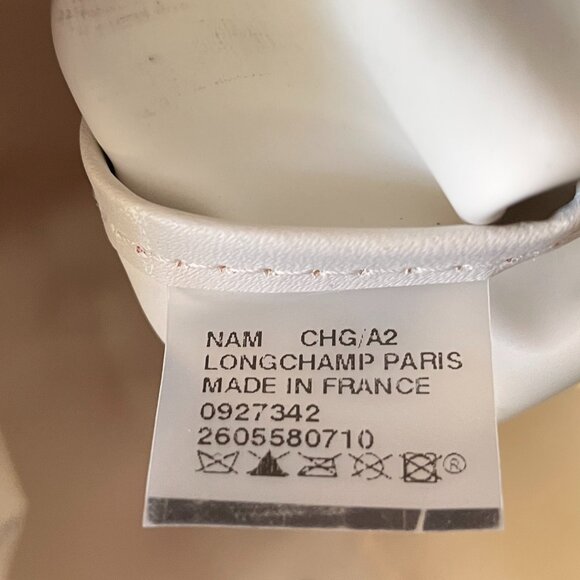 Longchamp Limited Edition Printed Bamboo Canvas/Leather. - Picture 11 of 11